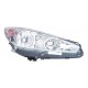 Peugeot 308 2011-2013 Halogen Head Lamp Unit Driver Side